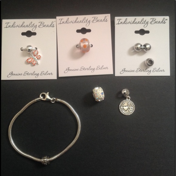Individuality Bracelet beads and Charm lot - Picture 1 of 8